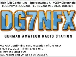 Qsl cw