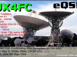 Qsl cw